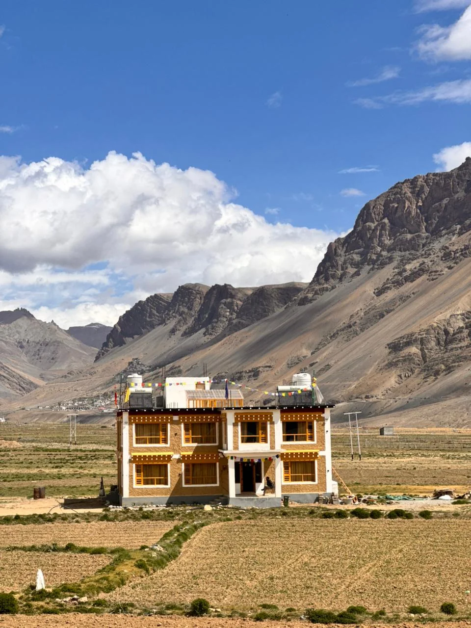 A peaceful retreat surrounded by Spiti's raw beauty.