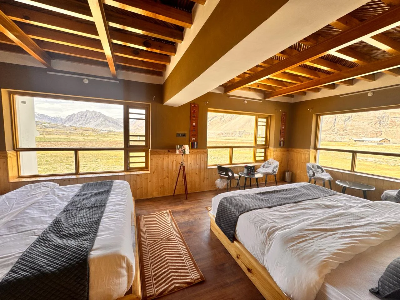 Spacious rooms perfect for families and travel groups